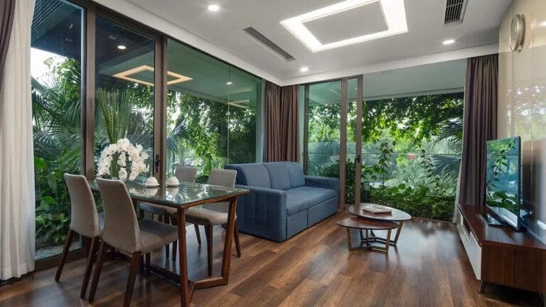 Vietnam lakeside resort