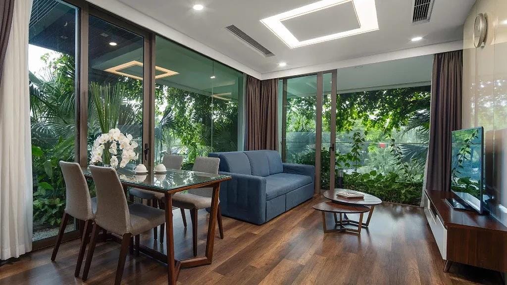 Vietnam lakeside resort