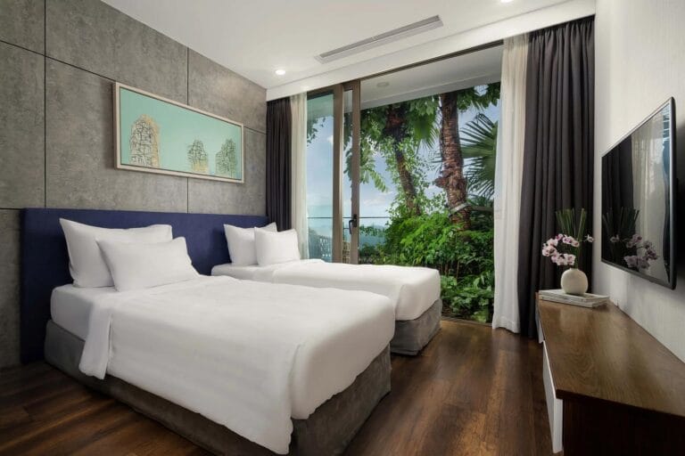 Vietnam lakeside resort