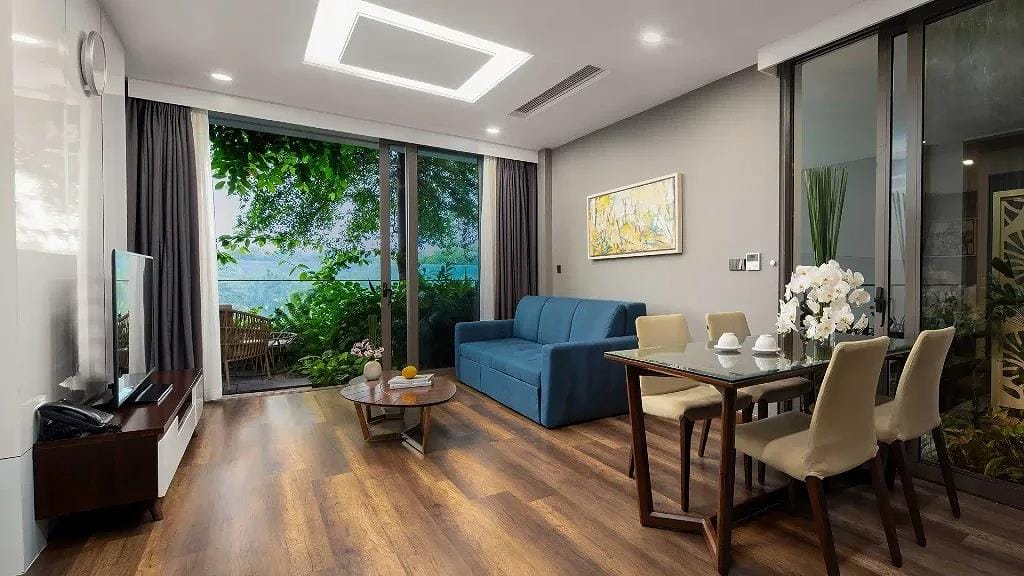 Vietnam lakeside resort