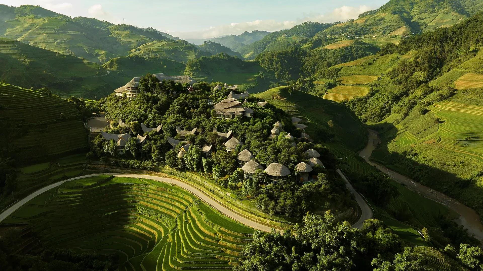 Vietnam rice terrace retreat