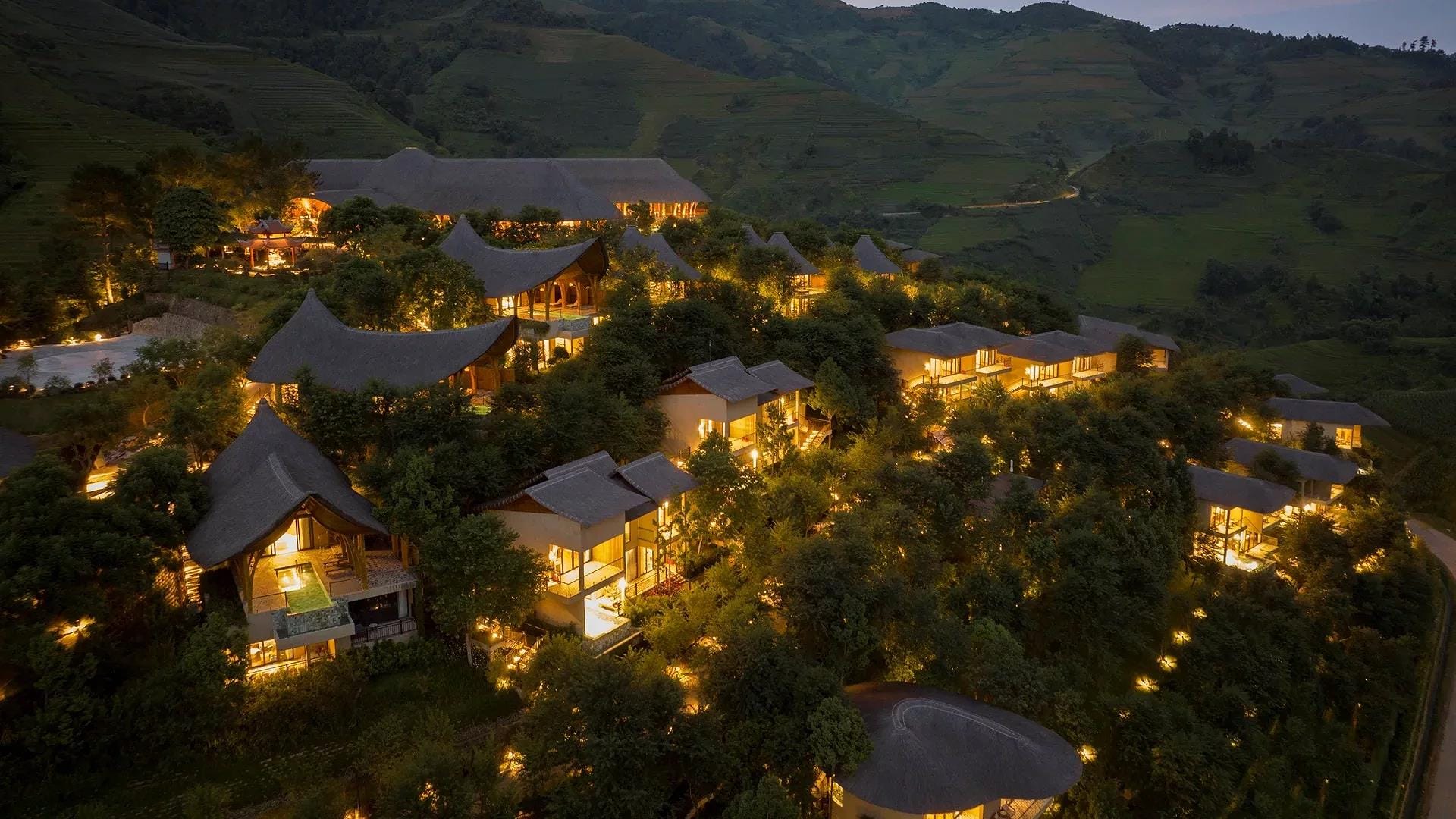 Vietnam rice terrace retreat