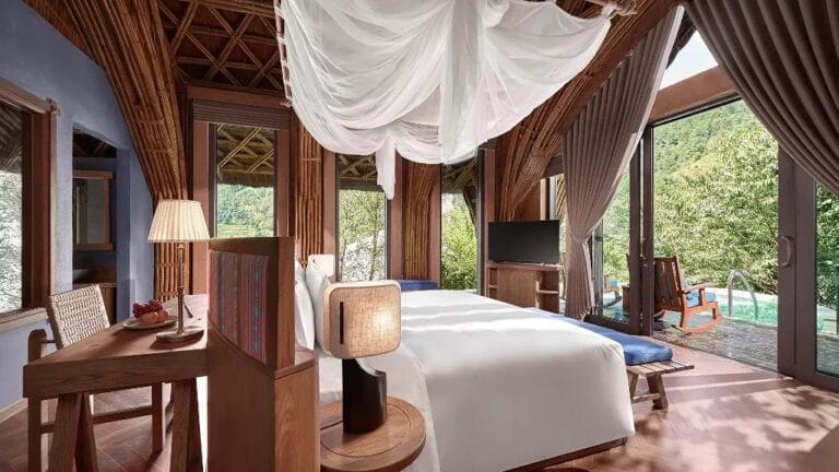 Vietnam rice terrace retreat
