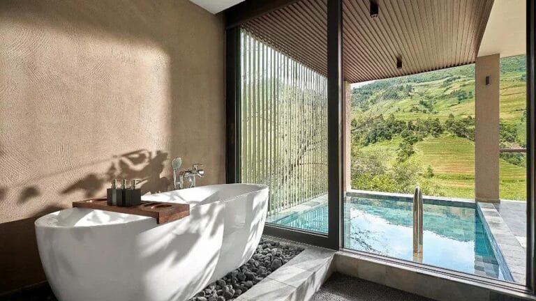 Vietnam rice terrace retreat