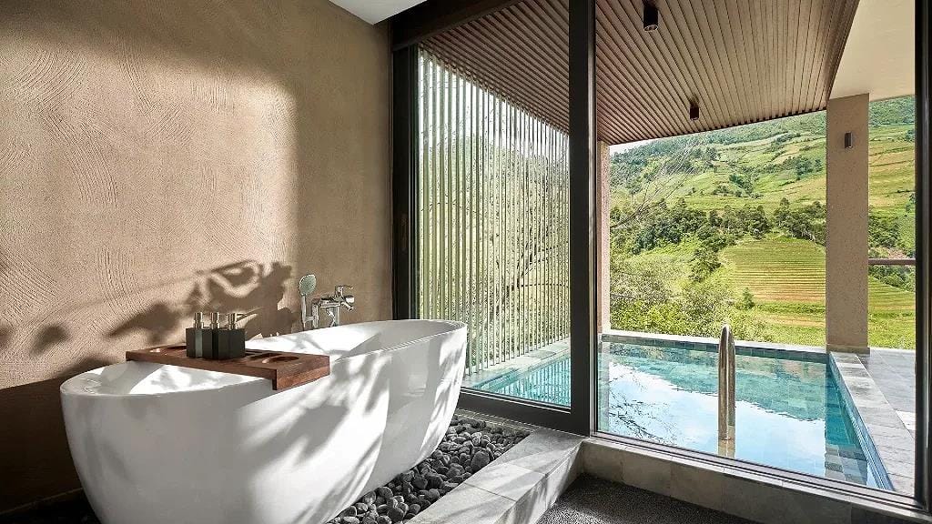 Vietnam rice terrace retreat